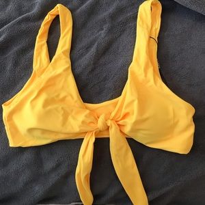 Yellow bikini